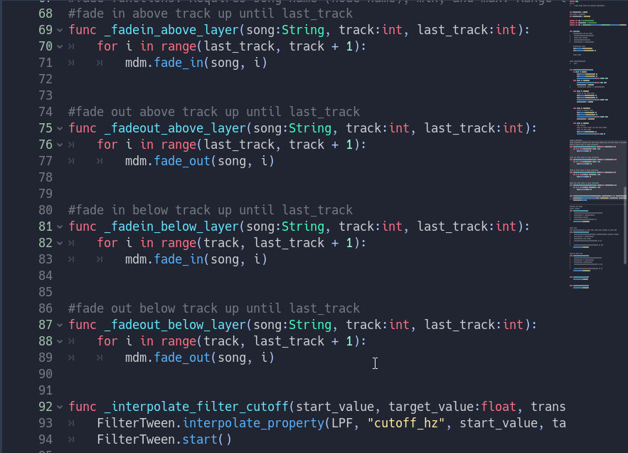 Custom layering code in GDSCript